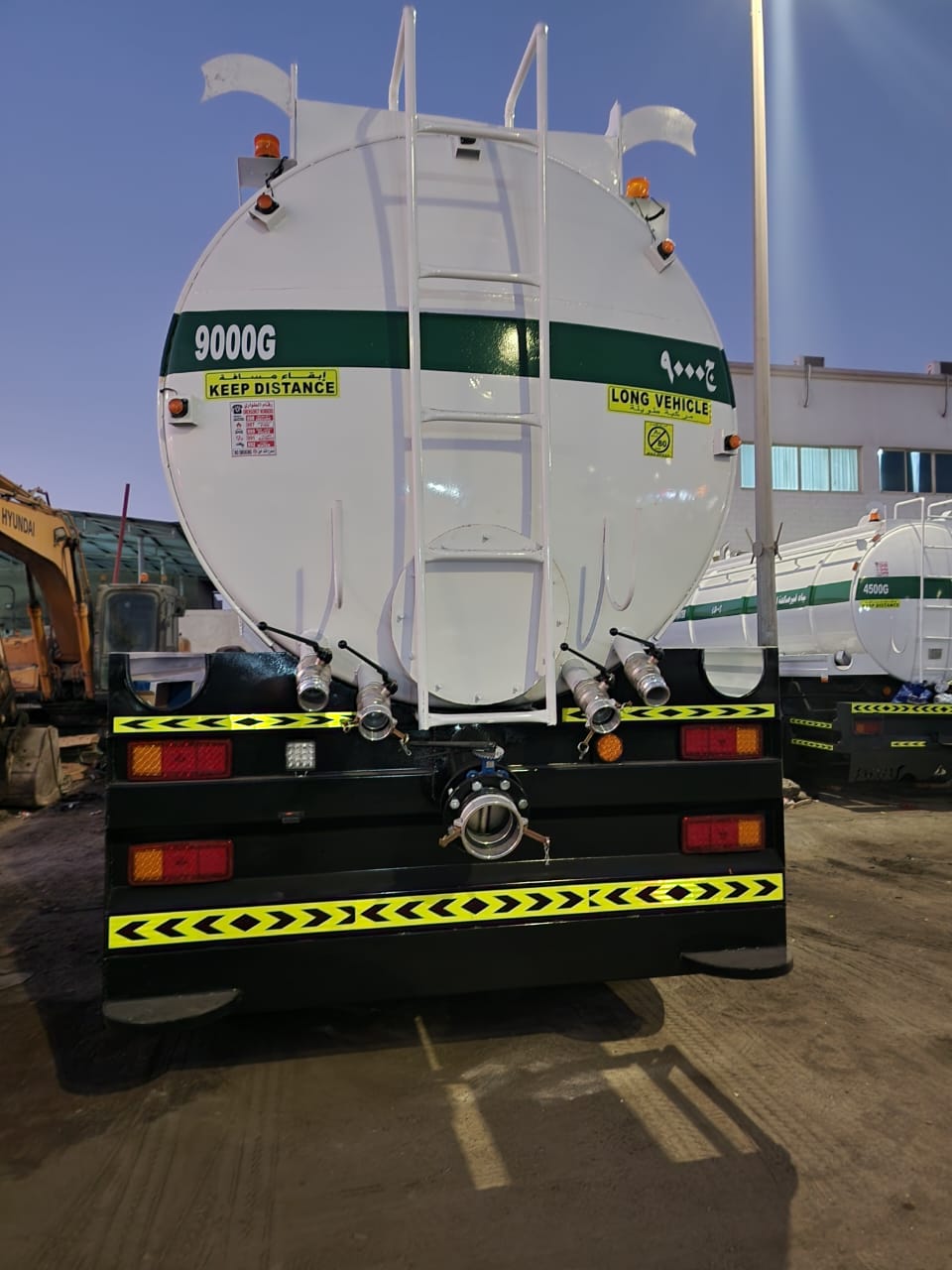 Water Tankers — Drinking, non-drinking and sewage water deliveries to sites and facilities.